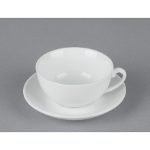 KC-2571 Haonai Conjunto de café cerâmico de melhor venda, copo de café com pires